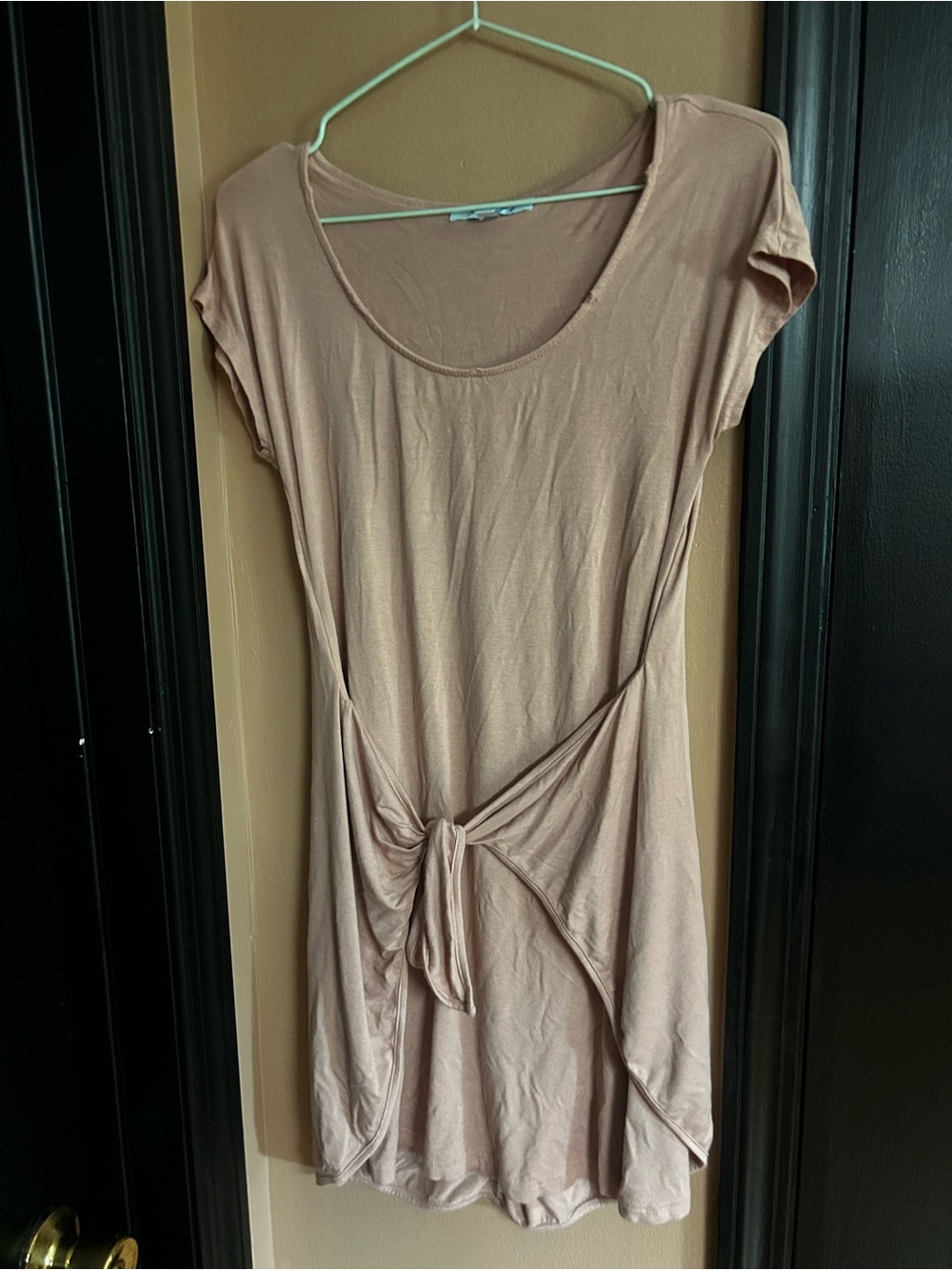 Used Womens size S- She+Sky front tie pink dress